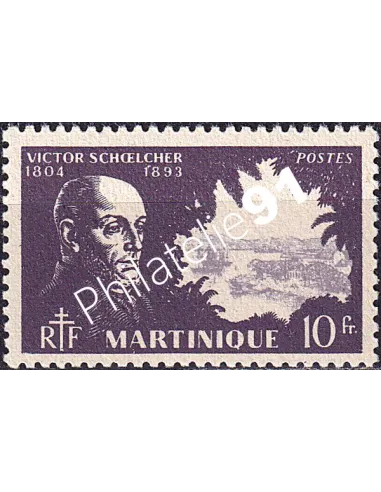 Martinique, n° 215 neuf, collection timbres colonies françaises