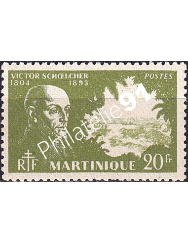 Martinique, n° 217 charnière, collection timbres colonies françaises