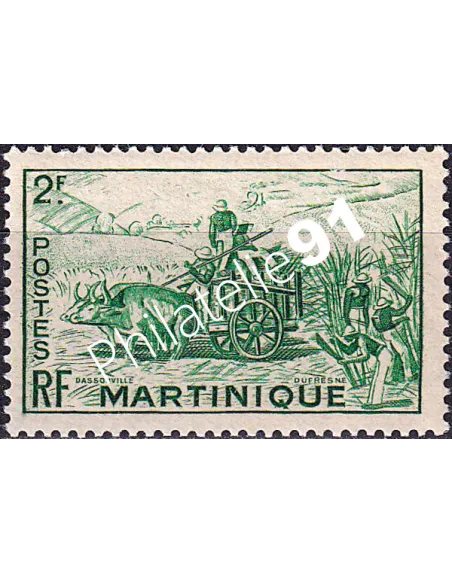 Martinique, n° 232 neuf, collection timbres colonies françaises