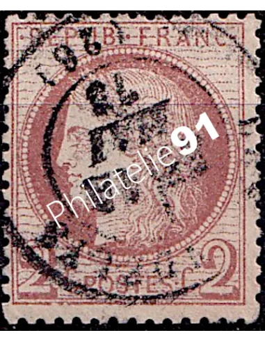 n°    51 - Type Cérès - IIIe République obl