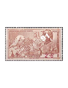 Martinique, PA n° 2 charnière, collection timbres colonies françaises