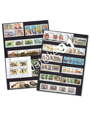WWF, timbres de BF Thématique, timbre Monde