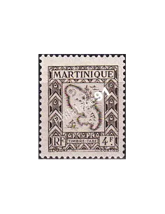 Martinique, timbre-taxe n° 33 neuf, timbres colonies françaises