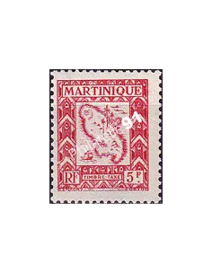 Martinique, timbre-taxe n° 34 neuf, timbres colonies françaises