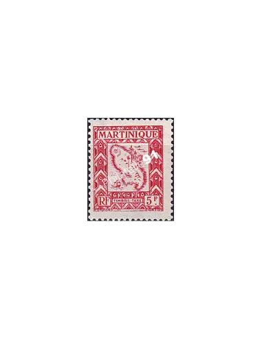 Martinique, timbre-taxe n° 34 neuf, timbres colonies françaises