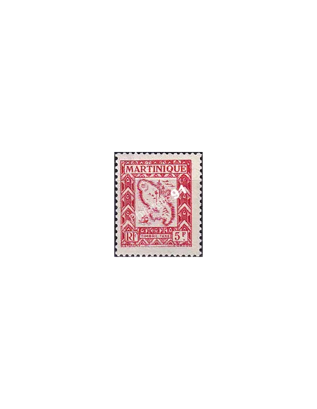 Martinique, timbre-taxe n° 34 neuf, timbres colonies françaises