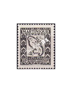 Martinique, timbre-taxe n° 35 neuf, timbres colonies françaises