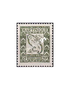 Martinique, timbre-taxe n° 36 neuf, timbres colonies françaises