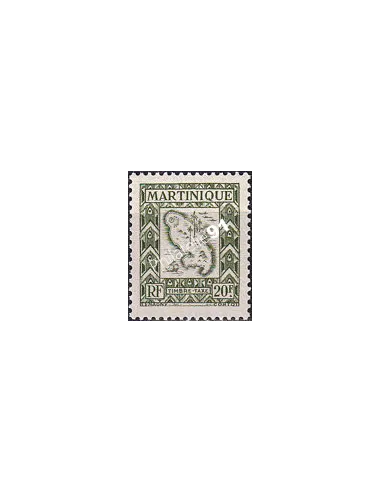 Martinique, timbre-taxe n° 36 neuf, timbres colonies françaises