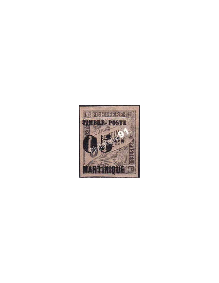 Martinique, n° 19 ND charnière, collection timbres colonies françaises