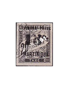 Martinique, n° 21 ND oblitéré, collection timbres colonies françaises