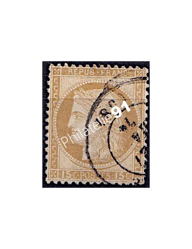 n°    55 - Type Cérès - IIIe République obl