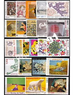 Lot timbres Tableaux - collection timbres France