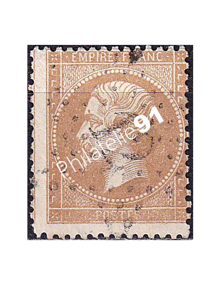 Timbre Classique n° 21 oblitéré, collection timbres France
