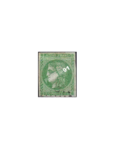 Timbre Classique n° 42B non dentelé oblitéré, timbres France