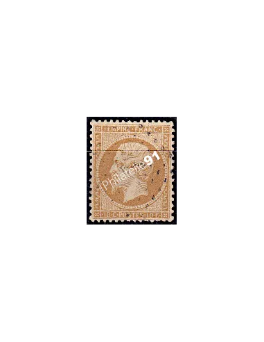 Timbre de France n°  21 - Second Empire - Napoléon III - oblitéré