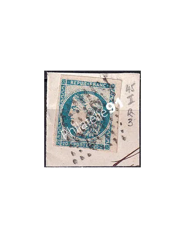 Timbre Classique n° 45Ca non dentelé oblitéré, timbres France