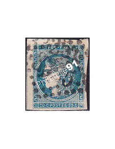 Timbre Classique n° 45B non dentelé oblitéré, timbres France