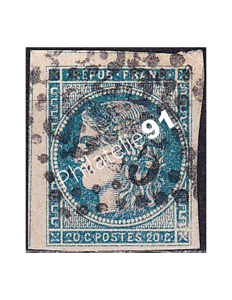 Timbre Classique n° 45B non dentelé oblitéré, timbres France