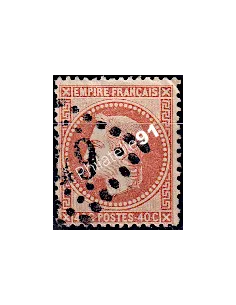 Timbre de France n° 31 - Second Empire - Napoléon III - oblitéré