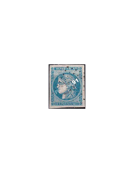 Timbre Classique n° 45B non dentelé oblitéré, timbres France
