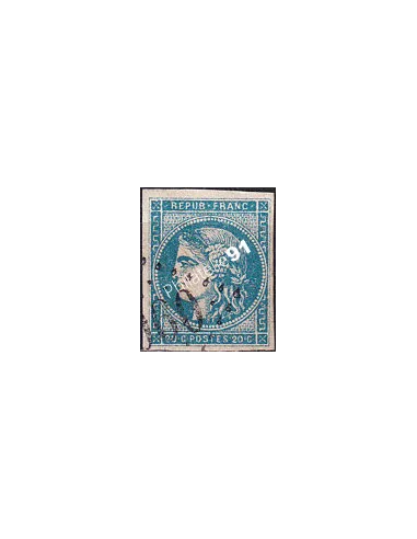 Timbre Classique n° 45C non dentelé oblitéré, timbres France