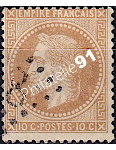 n°    28A - Napoléon III lauré - oblitéré