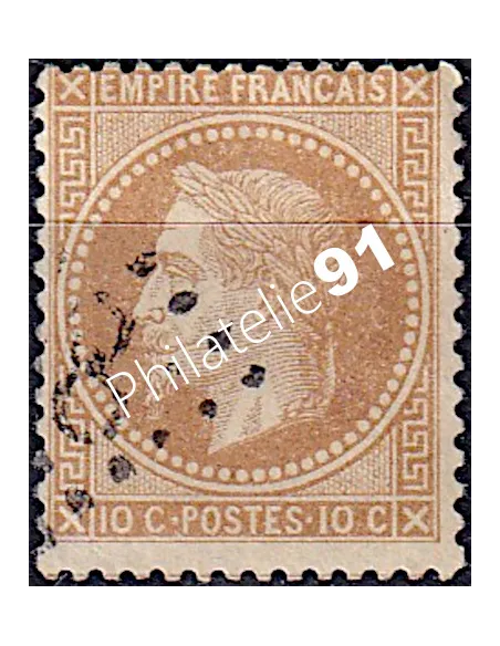 n°    28A - Napoléon III lauré - oblitéré