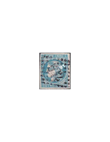 Timbre Classique n° 46Bc non dentelé oblitéré, timbres France