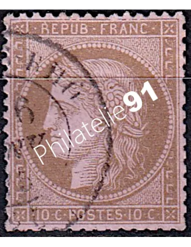 n°    58 - Type Cérès - IIIe République obl