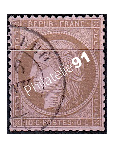 n°    58 - Type Cérès - IIIe République obl