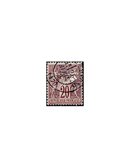 Timbre de France n° 67 - sage  France classique