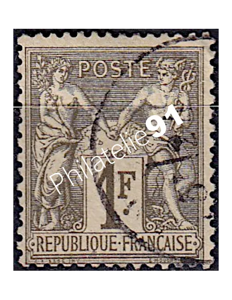 TIMBRE CLASSIQUE N° 72 - Type Sage - oblitéré