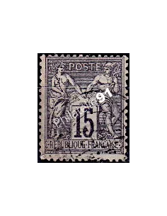 Timbre de France n° 77 - Type Sage - oblitéré