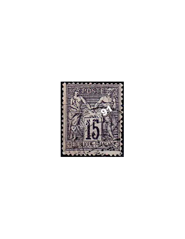 Timbre de France n° 77 - Type Sage - oblitéré