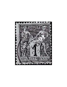 n°    83 - Type Sage - timbre classique oblitéré