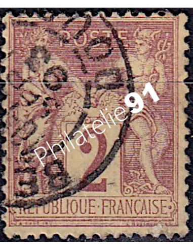 n°    85 - Type Sage -classique de oblitéré