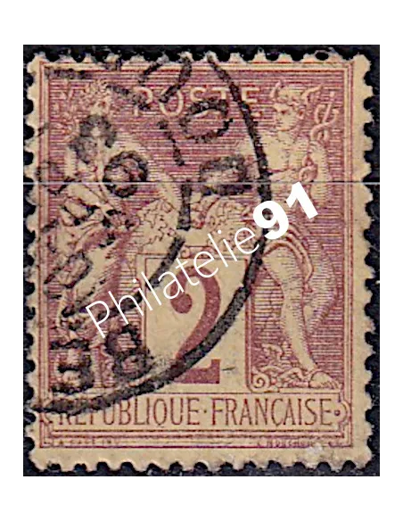 n°    85 - Type Sage -classique de oblitéré