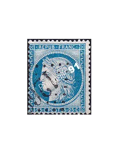 Timbre Classique n° 60B oblitéré, collection timbres France