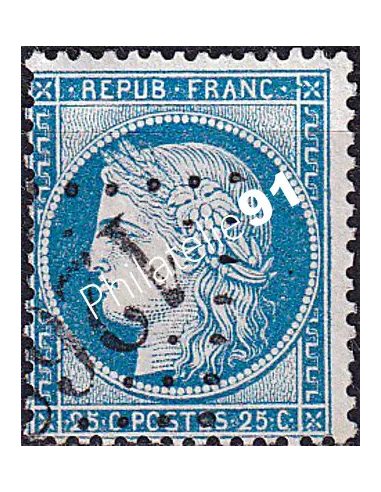 Timbre Classique n° 60B oblitéré, collection timbres France