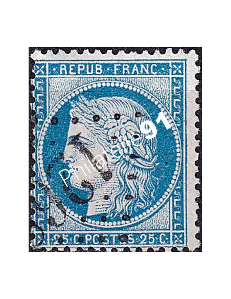 Timbre Classique n° 60B oblitéré, collection timbres France