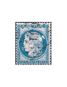 Timbre Classique n° 60B oblitéré, collection timbres France