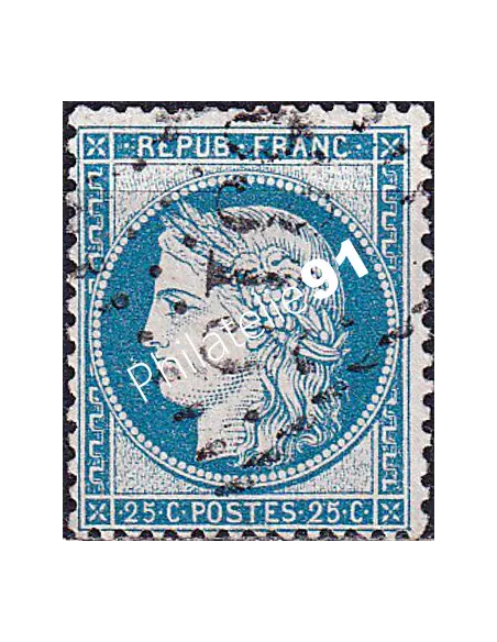 Timbre Classique n° 60B oblitéré, collection timbres France