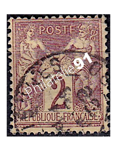 n°    85 - Type Sage -classique de oblitéré