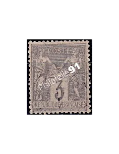 n°    87 - Type Sage -classique de France oblitéré