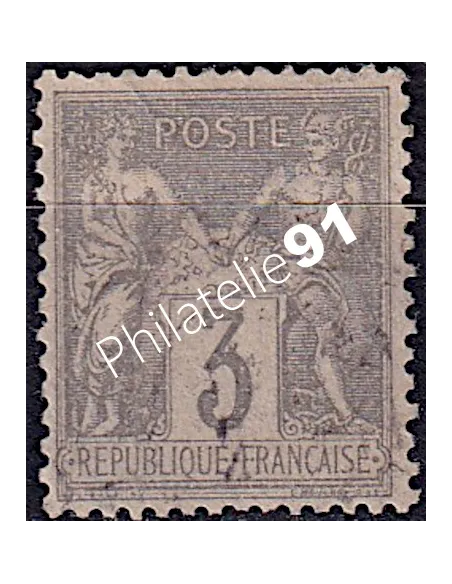 n°    87 - Type Sage -classique de France oblitéré