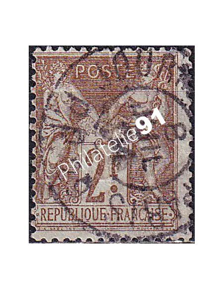 Timbre Classique n° 105 oblitéré, Collection timbres France