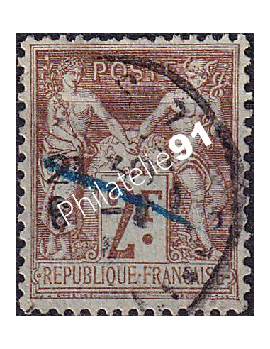Timbre Classique n° 105 oblitéré, Collection timbres France