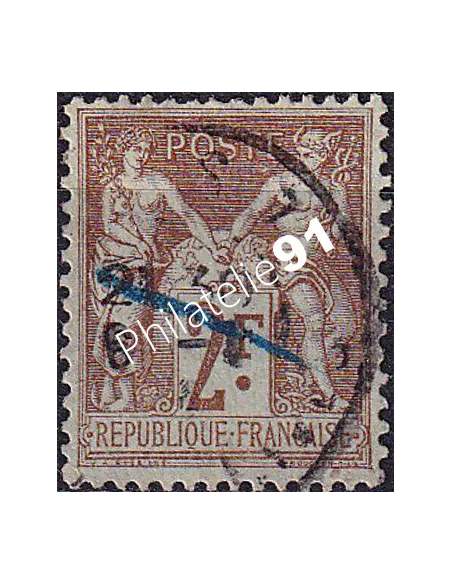 Timbre Classique n° 105 oblitéré, Collection timbres France