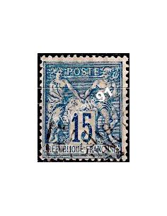 n°   101 - Type Sage - Classique de France oblitéré